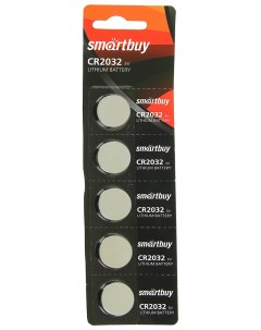 Батарейка SBBL 2032 5B 5 шт Smartbuy