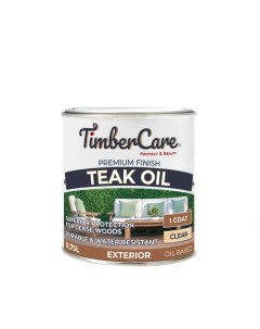 Тиковое масло для дерева Teak Oil пропитка для дерева для наружных 0 7 л Timbercare