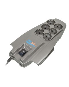 Сетевой фильтр X Pro 1 8м серый Pilot