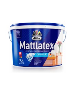 ВД краска MATTLATEX RD100 10л Н0000000249 Dufa