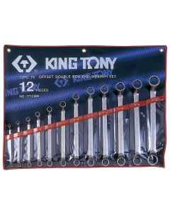 Набор накидных ключей 6 32 мм 12 предметов 1712MR King tony
