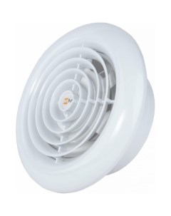 Вентилятор для ванной мм 100 круглый белый с обратным клапаном 1030 Mmotors jsc