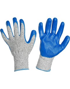Перчатки защитные от порезов Хорнет с нитриловым покрытием р р 10 Nobrand