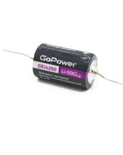 Батарейка 14250 1 2AA PC1 Li SOCl2 3 6V 1 10 500 Gopower