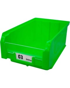 Ящик пластиковый 9 4л зеленый C3 G 2 Старкит