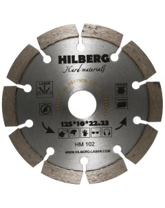 Диск алмазный отрезной 125x22 23 Hard Materials Лазер HM102 Hilberg