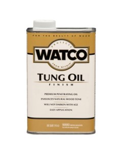 Тунговое масло для мебели и дерева Tung Oil Finish алкидно 0 947 л Полуматовый Watco