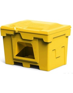Ящик 500 л с крышкой и дозатором цвет желтый FB227 Polimer group