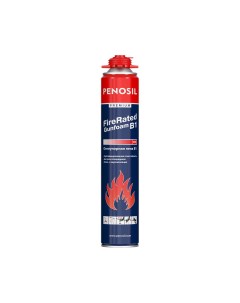 Пена монтажная профессиональная огнеупорная Premium Fire Rated GunFoam B1 720 мл Penosil