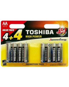 Батарейка lr6gcpbp8ms4f Toshiba