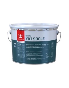 Краска для цоколя yki socle база с 9 л 1 тиккурила Tikkurila