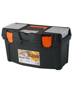 Ящик для инструментов Master 19 чёрный оранжевый Blocker