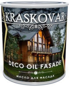 Масло для фасада Deco Oil Fasade Орех 2 2л Kraskovar