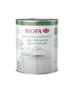 Цветное масло для интерьера Арктика 8511 Biofa