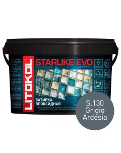 Затирка STARLIKE EVO S 130 GRIGIO ARDESIA 1 кг Litokol