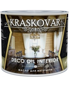 Масло для интерьера Deco Oil Interior Бесцветный 2 2л Kraskovar
