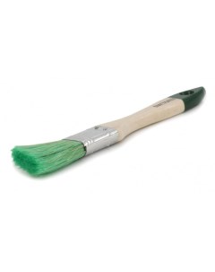 Кисть для антисептиков и лазурей плоская 25 х 10 мм смеш щетина дерев ручка 02 Zolder