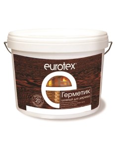 Герметик шовный для дерева евротекс белый 3 кг РОГНЕДА Eurotex