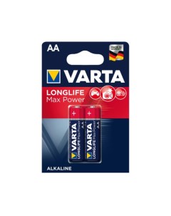 Батарейки LongLife Max Power AA 2 шт Varta