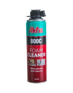 Очиститель смывка монтажной пены 800C 500 мл XA050 Akfix