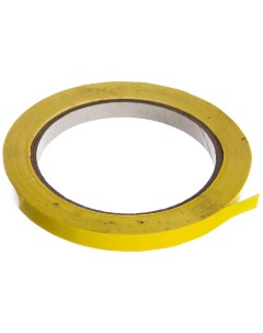 Упаковочная лента PVC 9мм x 66м жёлтая 54мк 0777091 Folsen