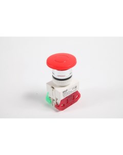 ВK 22 Красный Выключатель кнопочный грибок AEA D 22мм 220В Dekraft
