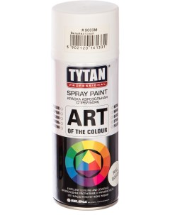 Краска Professional Art of the colour белая матовая RAL9003 M 400мл аэрозольная Tytan