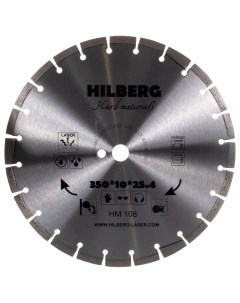 Диск алмазный отрезной 350x25 4x12 Hard Materials Лазер HM108 Hilberg