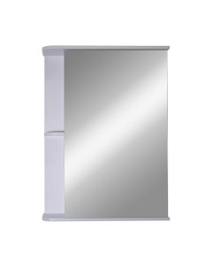 Зеркальный шкаф Вога 600х800 мм белый Континент