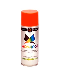 Флуоресцентная аэрозольная краска 41001 Monarca