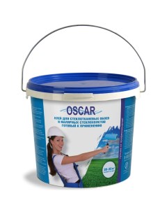 Клей для стеклотканевых обоев и малярных стеклохолстов готовый к применению ведро 5 Oscar