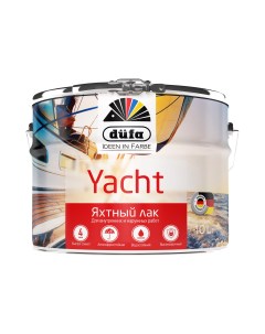 Лак YACHT яхтный глянцевый 10л Н0000002557 Dufa