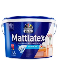 Краска интерьерная Mattlatex RD100 база 3 10л Dufa