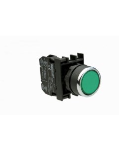 Кнопка с подсветкой светодиод зеленая B191DY Emas