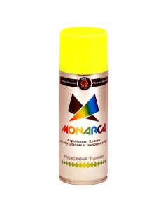 Флуоресцентная аэрозольная краска 41005 Monarca