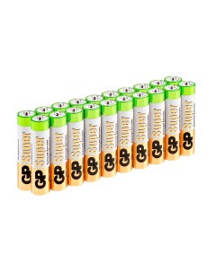 Батарейки Batteries Super алкалиновые ААА 20 шт Gp
