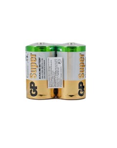 Батарейки Batteries Super алкалиновые 13А D 2 шт Gp