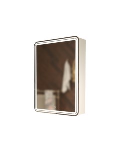 Шкаф зеркальный Адриана 60 правый белый с подсветкой Mixline