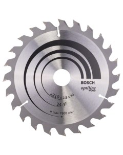 Пильный диск по дереву STD WO 210x30 24T 2608640621 Bosch