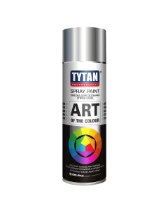 Краска аэрозоль professional art металлик 400 мл RAL 9006 Tytan