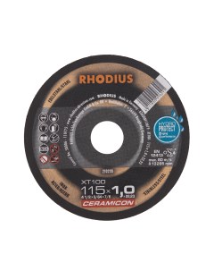 Круг отрезной INOX прямой XT100 115 x 1 0 x 22 23 Rhodius