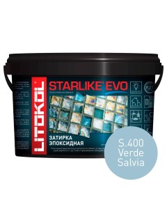 Затирка STARLIKE EVO S 400 VERDE SALVIA 1 кг Litokol