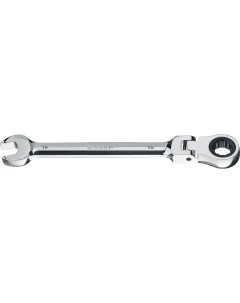 Комбинированный гаечный ключ трещоточный шарнирный 12 мм Зубр