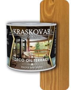 Масло для террас Deco Oil Terrace Осенний клен 2 2л Kraskovar