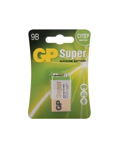 Батарейка Batteries Super алкалиновая 9V 1 шт Gp