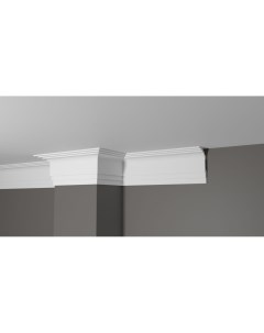 Ударопрочный влагостойкий потолочный карниз под покраску DD515 Decor-dizayn