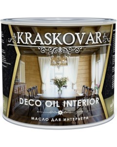 Масло для интерьера Deco Oil Interior Белый 2 2л Kraskovar