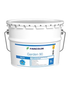 Эмаль алкидная универсальная Garden 90 Гарден 90 9 л белая база А Tikkurila