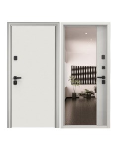 Дверь входная для квартиры металлическая Torex Comfort X 950х2050 правый белый Torex стальные двери