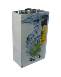 Колонка газовая GWH 10 Fonte Glass Lime НС 1077261 Zanussi